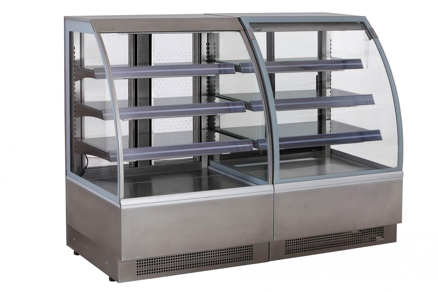 YAŞ PASTA TEŞHİR DOLABI BOMBE CAMLI – Teşhir Dolapları
