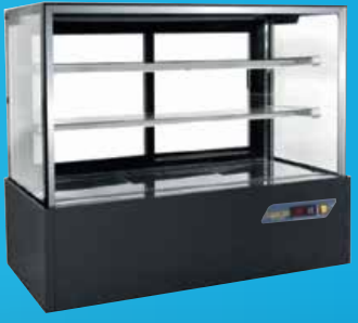 PASTA TEŞHİR DOLABI DÜZ CAMLI – Teşhir Dolapları