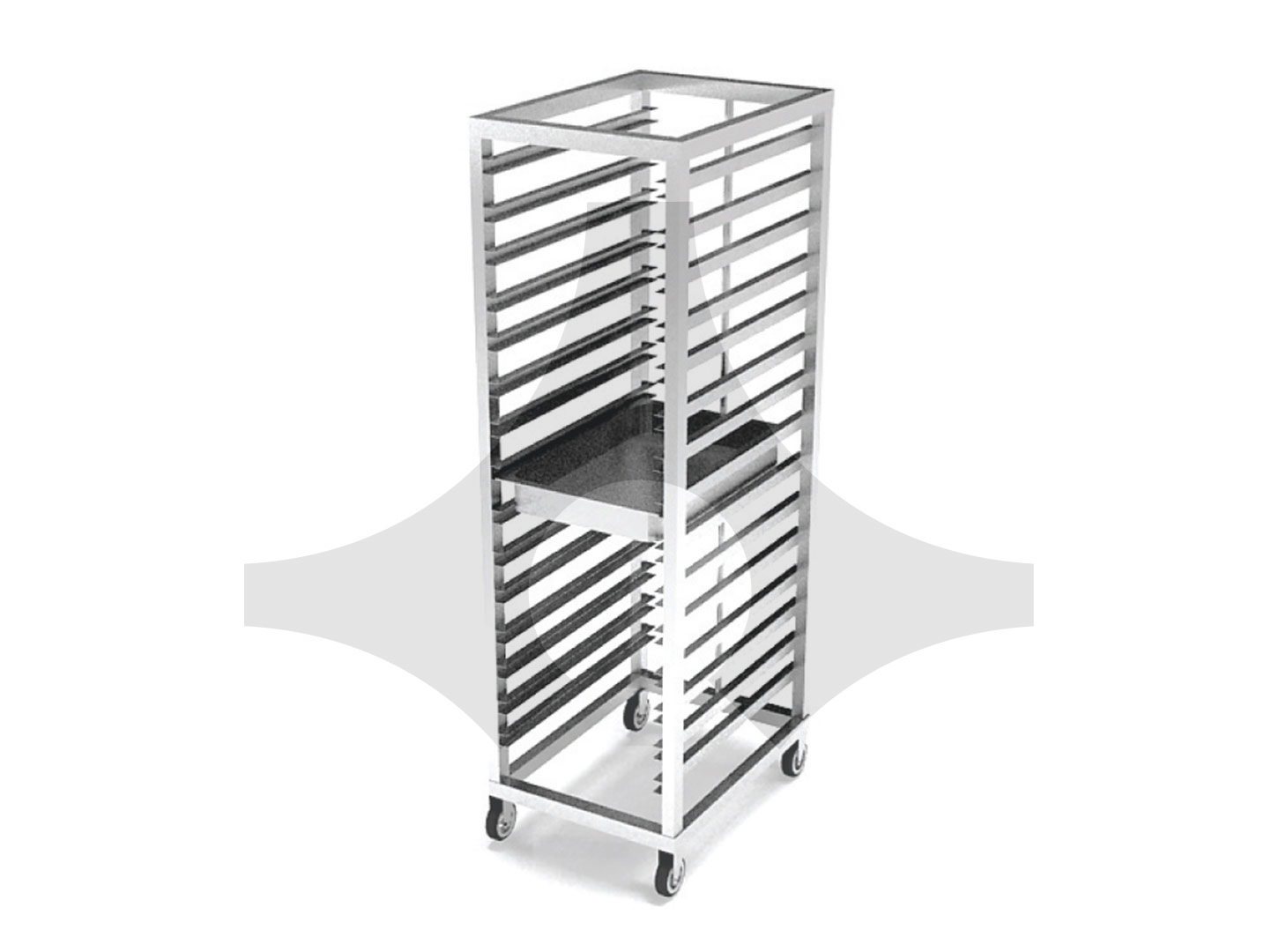 TEPSİ TAŞIMA ARABASI 32×53 15 TEPSİLİK ATA-3253/15 – Arabalar